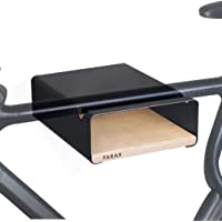 PARAX Soporte de pared para bicicleta - fabricado en Alemania - S-RACK en negro adecuado para bicicletas de carreras…